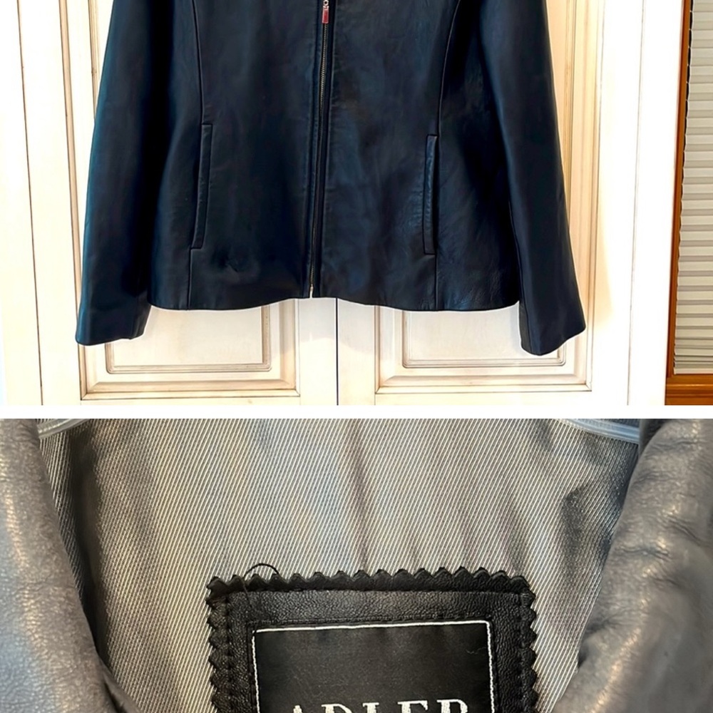 Women's Black Leather Jacket